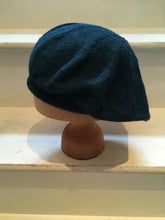 Load image into Gallery viewer, Teal Blue Alpaca Tam Style Beret