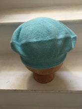 Load image into Gallery viewer, Light Aqua Alpaca Beret