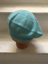 Load image into Gallery viewer, Light Aqua Alpaca Beret