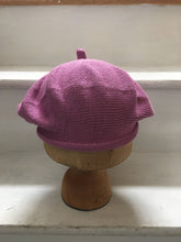 Load image into Gallery viewer, Pink Lilac Cotton French Style Beret