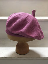 Load image into Gallery viewer, Pink Lilac Cotton French Style Beret