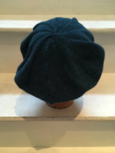 Load image into Gallery viewer, Teal Blue Alpaca Tam Style Beret