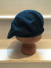 Load image into Gallery viewer, Teal Blue Alpaca Tam Style Beret