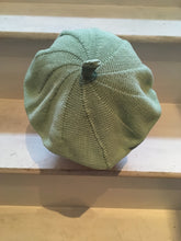 Load image into Gallery viewer, Mint Green Cotton French Style Beret