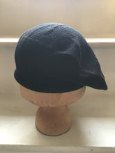 Load image into Gallery viewer, Black Cotton Tam Style Beret